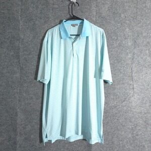Peter Millar Summer Comfort Polo Shirt Mens Sz XL Polo Boca Raton Golf Striped